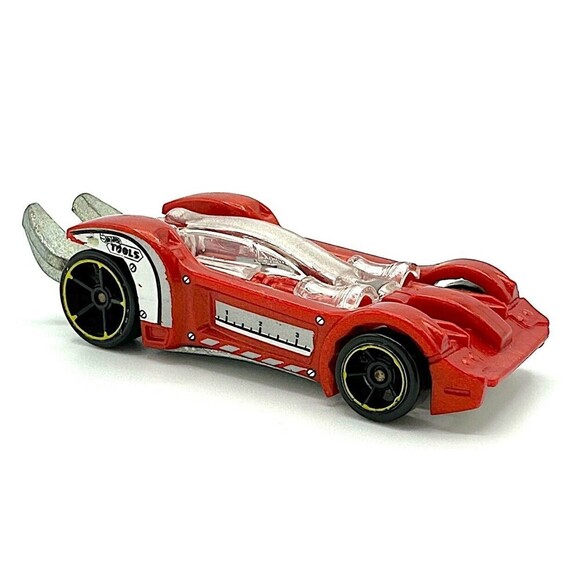 2009 Mattel HOT WHEELS HW Tools R0917 Red Diecast Sports Car - Picture 3 of 6